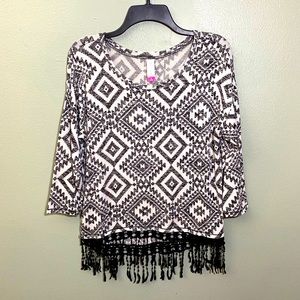 Fringe Blouse